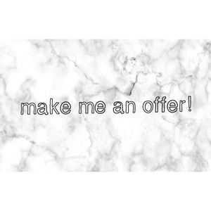 offers and bundles are welcome!!